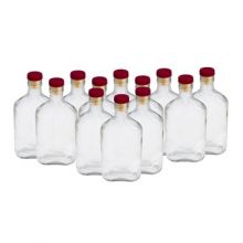 Комплект стеклянных бутылок «Фляжка» 0,25 л (12 шт.)