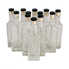 Купить Комплект стеклянных бутылок «Ива» с пробкой 0,25 л (12 шт.) в Пензе